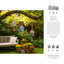 Carillon de cloche en céramique fabriqué à la main pour décor de jardin - carillon de jardin suspendu pour art extérieur - ensemble de 3, 12 po, ivoire et bleu