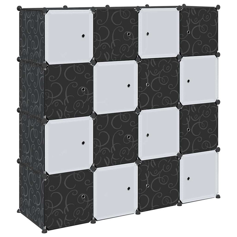 16 Door PP (Polypropylene) Wardrobe