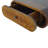 18" Chestnut Solid Wood Oval One Drawer Floating Nightstand