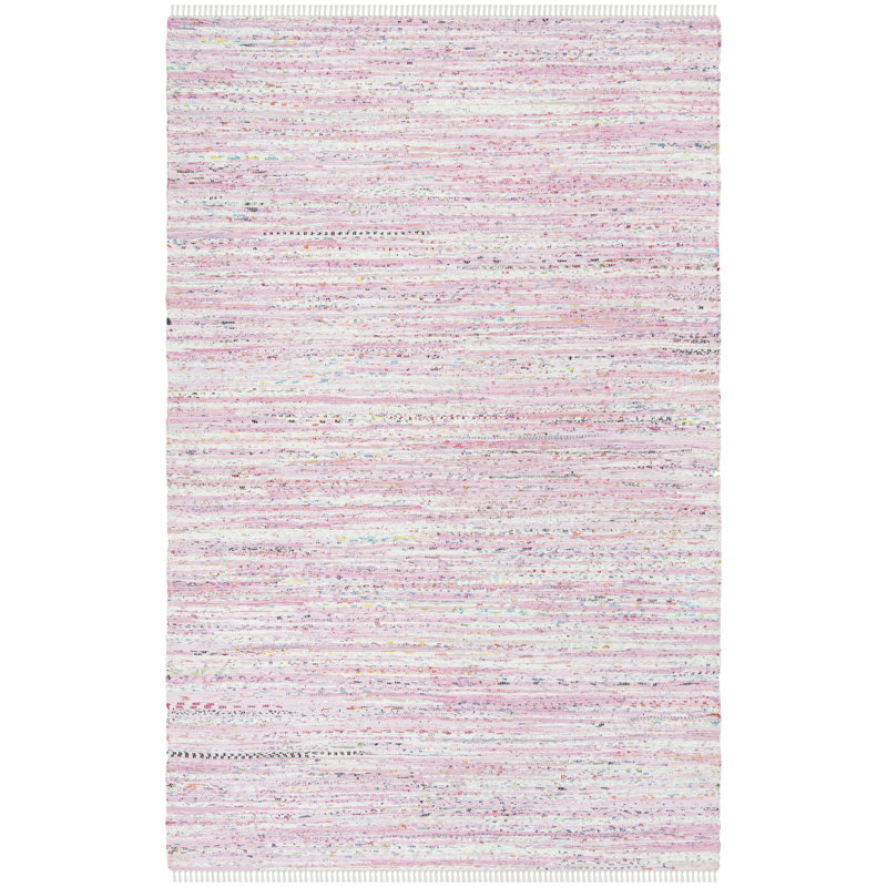 Fales Rug Hand Woven Cotton Rug, Rectangle 5' x 7'