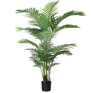 Adcock Artificial Areca Palm Tree in Pot