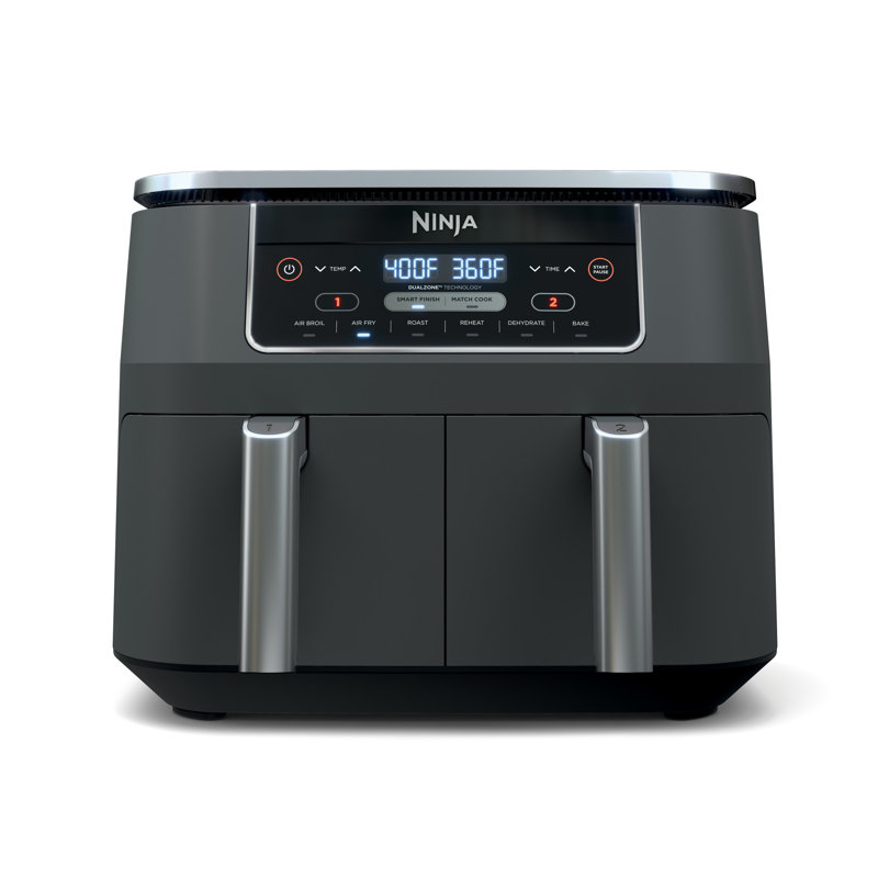Ninja 8-Quart Dual Basket Electric Air Fryer with Digital Control