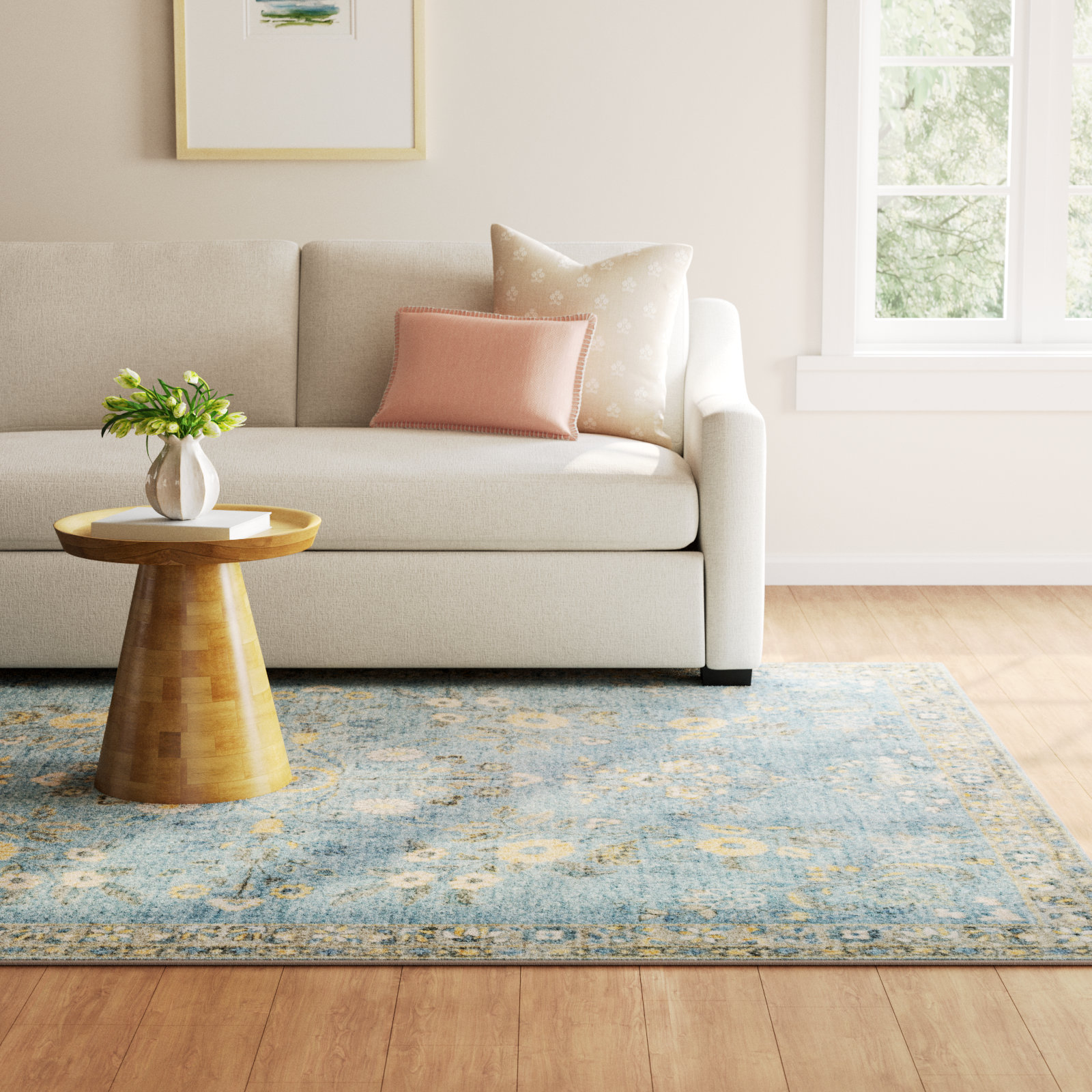 Berger Oriental Rug, Rectangle 5' x 7'6"