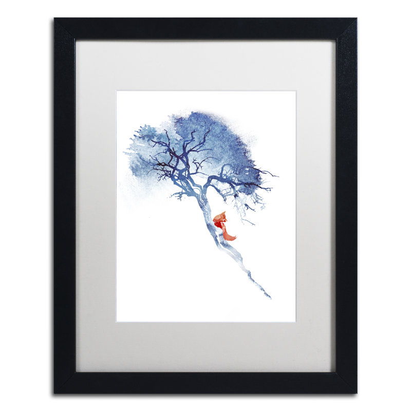 « no way back » par robert farkas, impression encadrée, Blanc, H 20 po x l 16 po x P 0,5 po