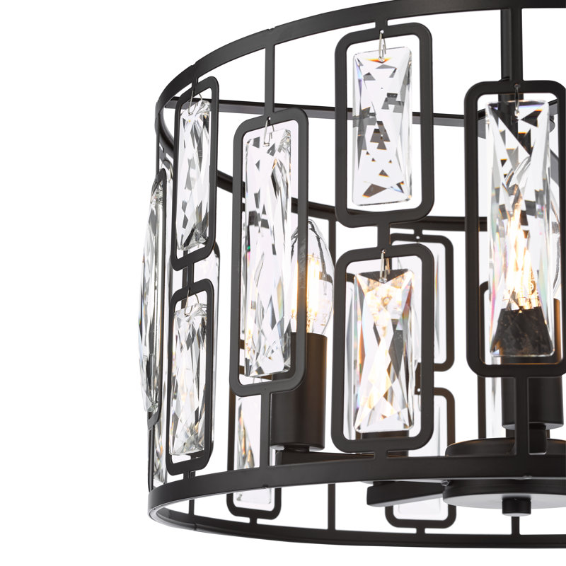 5 - Light Matt Black Pendant