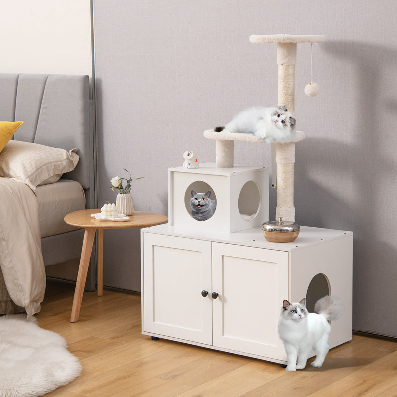 Enceinte de litière Godalming, Blanc