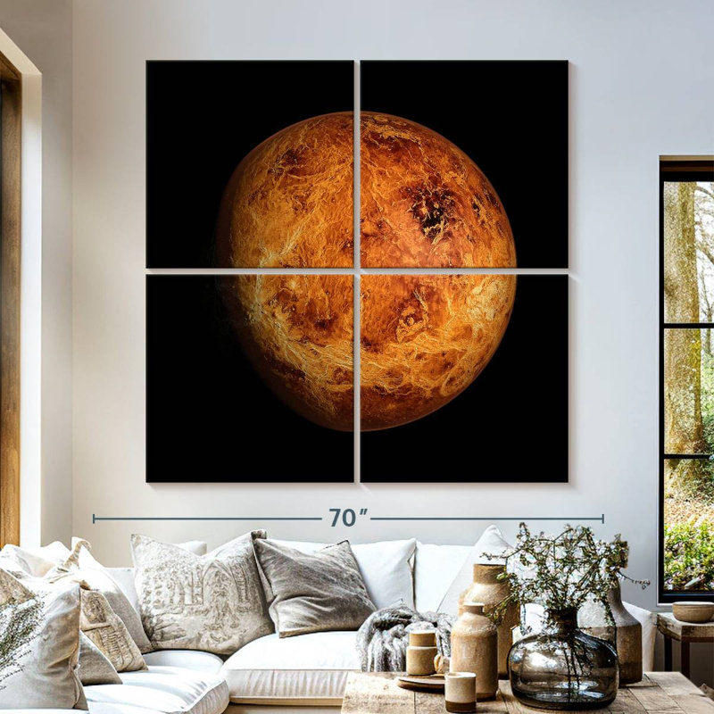 Oberle Venus Close Up, 57" H x 57" W