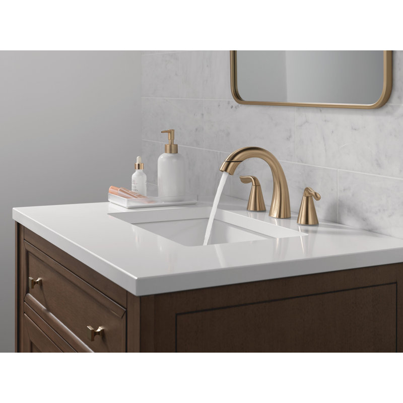Robinet de salle de bain rétractable Arvo, Bronze champagne