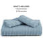  Housse de couette touffetée à rayures Shabby Chic GentleSoft ™-105311191-105311181