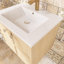Meuble-lavabo simple 24 po avec comptoir en céramique 24 po-1256146988