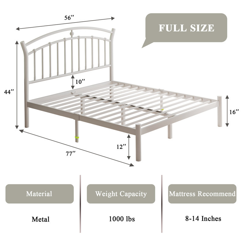 Halence Metal Bed | Wayfair