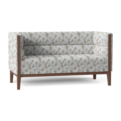 Dyson 58" Tuxedo Arm Loveseat