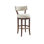 Rendezvous Swivel Upholstered Bar Stool
