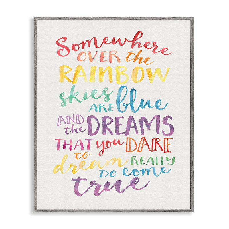 «Rainbow», aquarelle, estampe numérique par Erica Billups, H 14 po x l 11 po, Estampe numérique Farmhouse