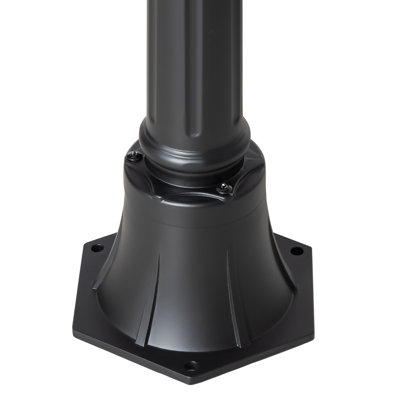 Abdelhadi Matte Black Glass Pathway