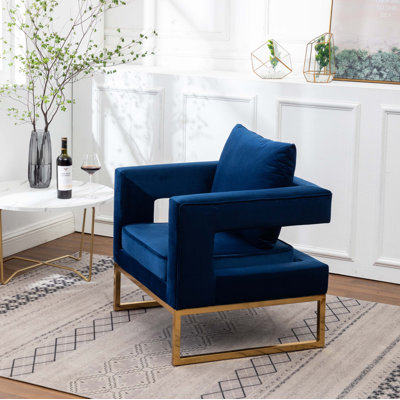 Fauteuil d'appoint rembourré Lenola