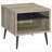 Balboa Distressed Pine Square Engineered Wood Side End Table