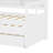 Daybed With 2 Trundles, Storage Shelves, 1 Light For Free And USB Charging Design-1210695373