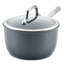 Anolon Accolade Forged Hard Anodized Nonstick Induction Sauce Pan with Lid, 2.5 Quart