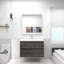 Ensemble de meuble-lavabo mural simple 36 po Attallah-1260742752