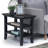 Acadian Solid Wood Transitional Table with Open Shelves-1063236911-955524085