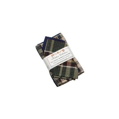 Kashdon Waffle Kitchen Towel Linen Set