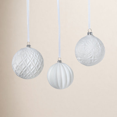 5" Glass Bauble