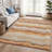 Premium Machine Washable Mayfield AMF2397 Striped Rug-841204947-841204936