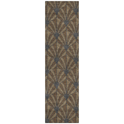 Machine Washable Indoor/Outdoor Chantille ACN2426 Mid-Century Modern Rug