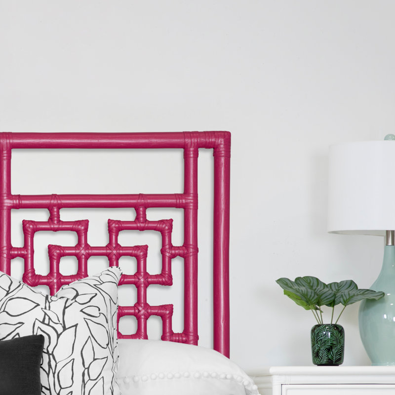Palm Springs Low Profile Standard Bed, Twin XL, Hot Pink