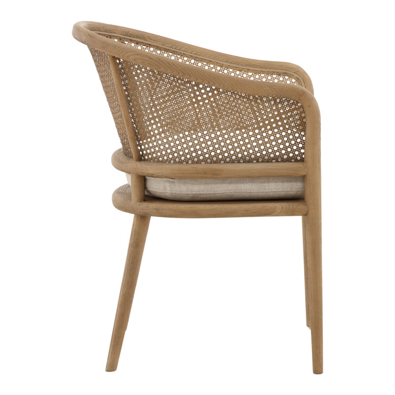 Camile Dining Chair Beige, Beige;Natural