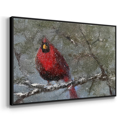 " Cardinal In Snow I "