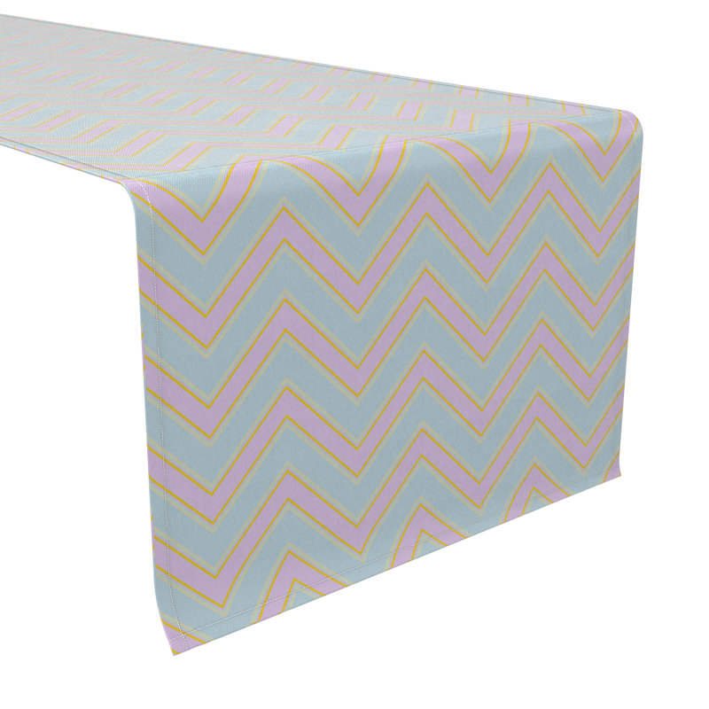 Gentes Rectangular Cotton Twill Table Runner