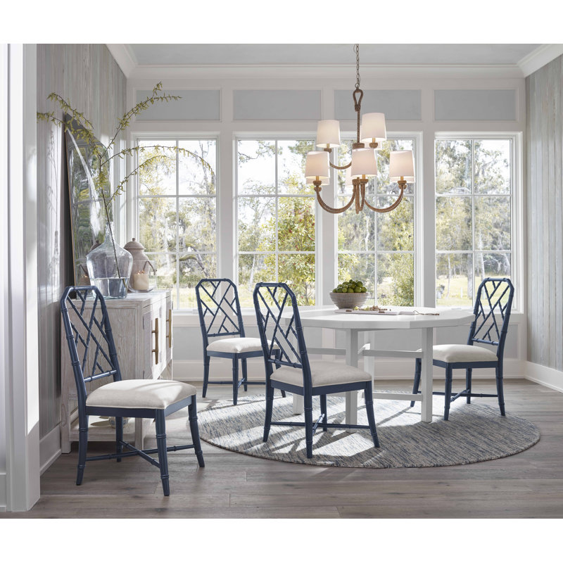 Rooney Upholstered Dining Chair, Navy