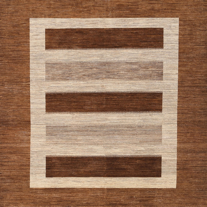 Tapis brun Bahama, Carré 3 pi
