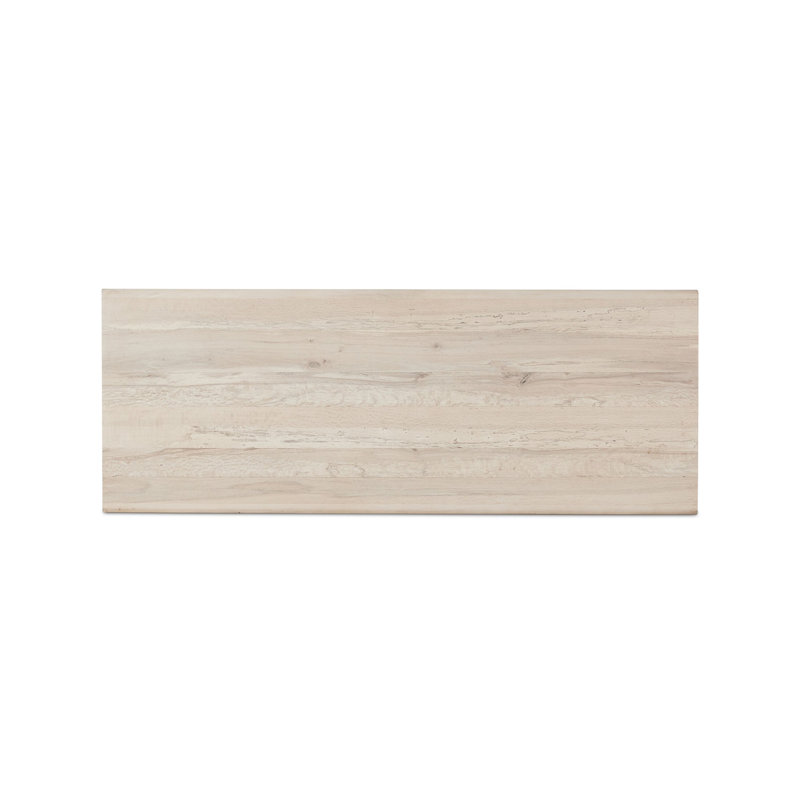 Wilmer Desk-Bleached Spalted Oak