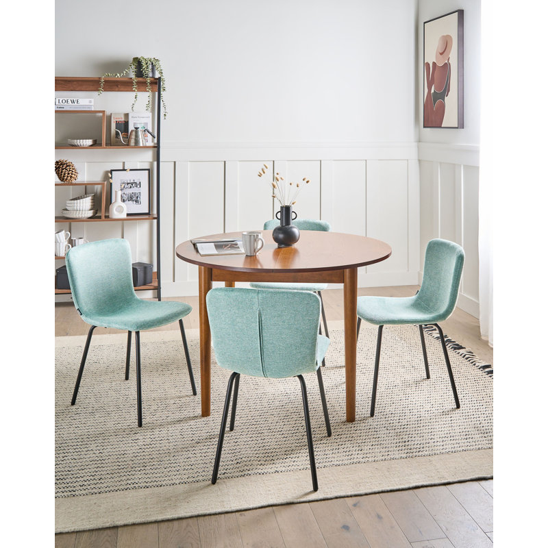 47cm H Fabric Upholstered Upholstered Back Accent, Mint Green