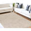 Tapis géométrique touffeté à la main ivoire et gris en laine 8 pi x 10 pi Korben-1360518836