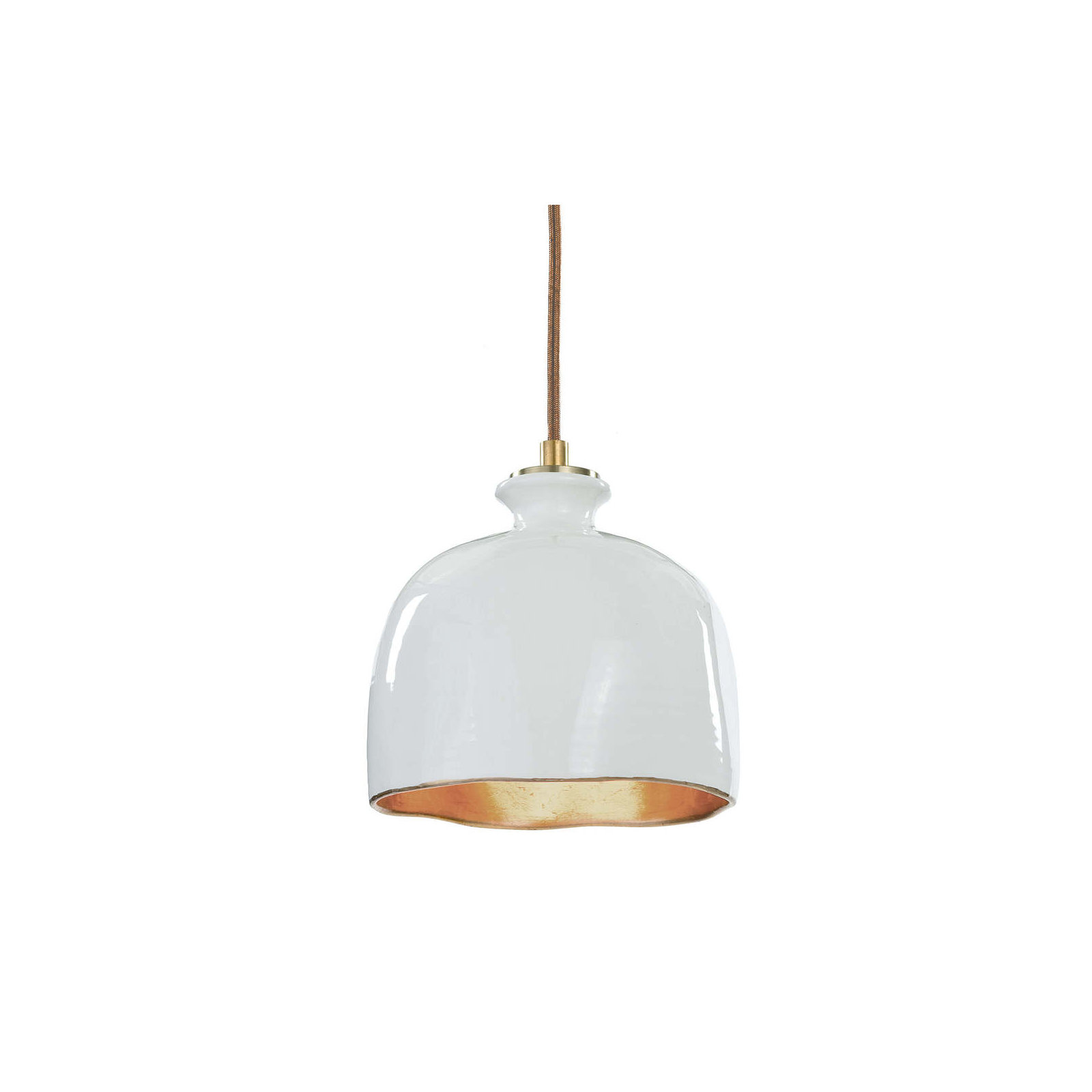 Bianca Single Light Ceramic Dimmable Pendant