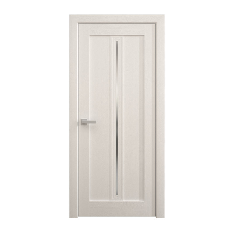 Porte intérieure intérieure | Ego 5014 | Poignée simple à panneau régulier | Portes de salle de bain modernes, 42 po x 96 po