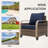 Teralee Wicker Outdoor Lounge Chair-734901922