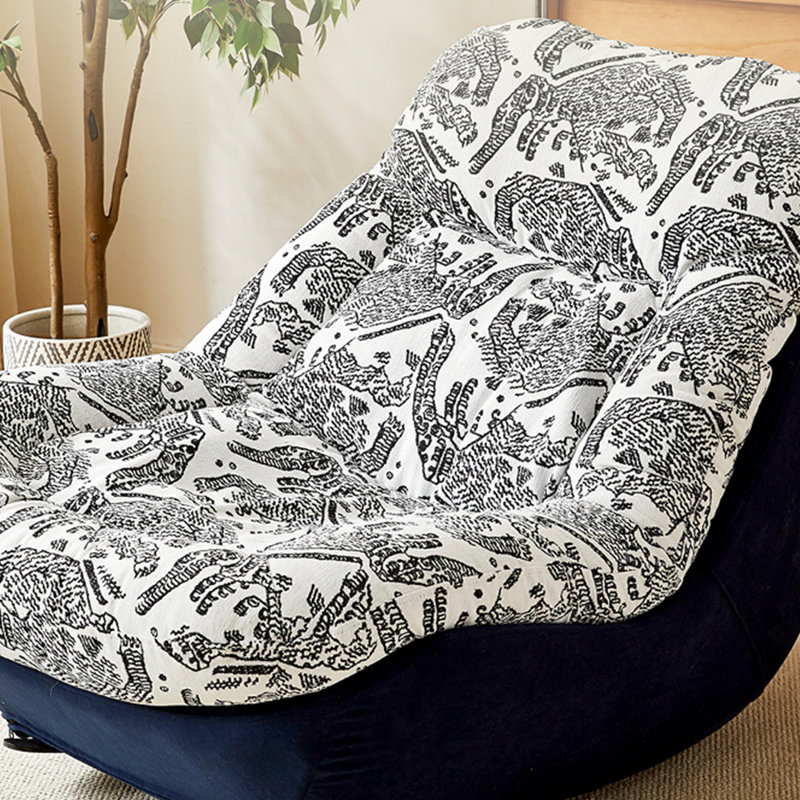 Chaise berçante à coussin amovible Comfy