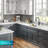 KRAUS Allyn Industrial Pull-Down Single Handle Kitchen Faucet-1398109973