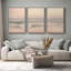 Art mural encadré, rétro, antique, classique pour chambre à coucher - 24 po x 36 po x 3 panneaux-1782153134-1782153132