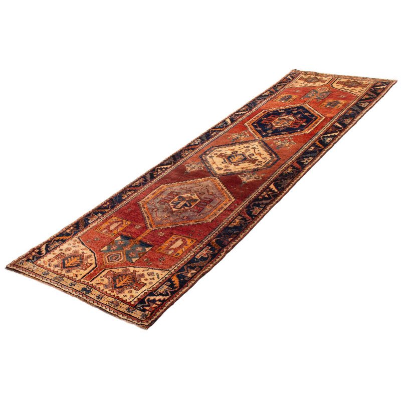 Tapis unique en cuivre fait à la main 3 pi 11 po x 13 pi 3 po One Of Kind
