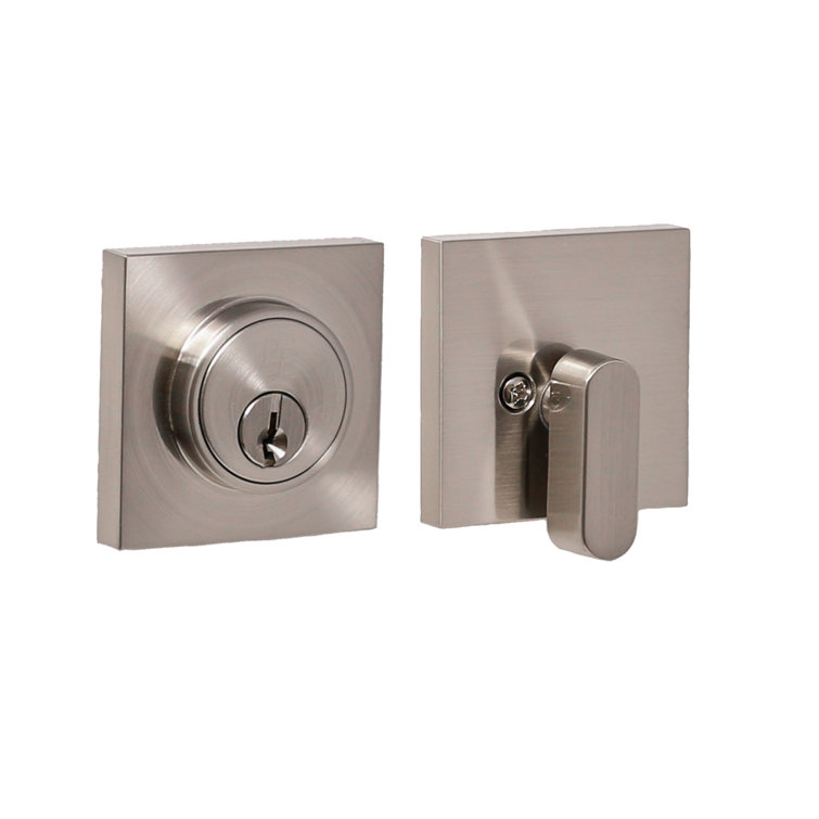 Square Single Cylinder Deadbolt
