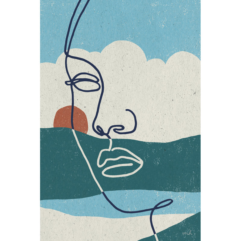 Mykonos II by Moira Hershey - Wrapped Canvas Print, 46cm H x 30cm W