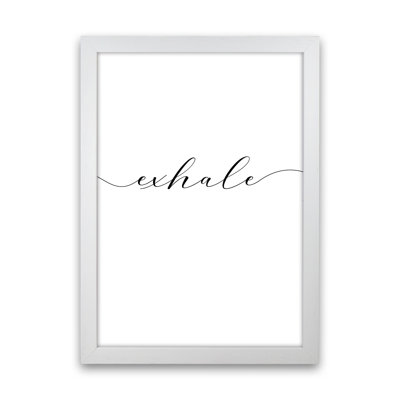 Inhale - Exhale 2/2 - Print