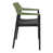 Noir-vert olive