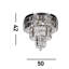 Osuna Glass Flush Mount